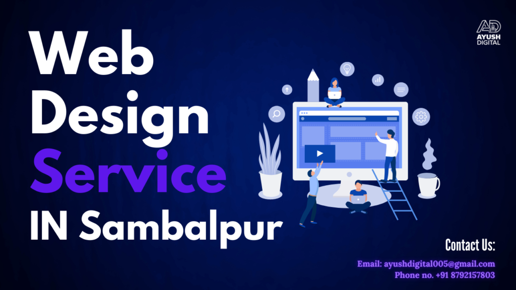 Web Design Service in Sambalpur by ayush digital