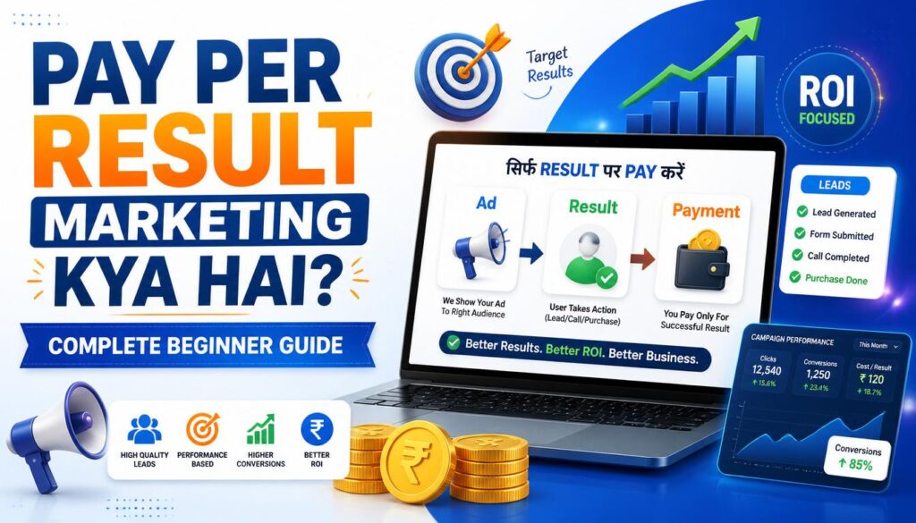 Pay Per Result Marketing Kya Hai?